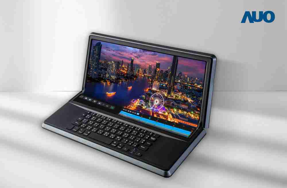 杏悦214.6吋Micro LED折迭显示屏幕，，，，搭配半径4mm的弯折绞炼，，，以及高画素、、、、高亮度、、、高对比度的显示技术特点，，，，即便在大视角下仍保有绝佳色相与亮度